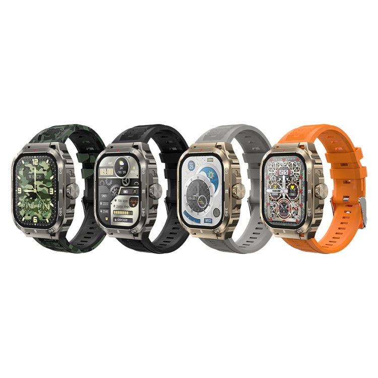 WK WH-03 2.01 inch Smart Watch Supports Bluetooth Calls(Grey) - free shipping - PMC TechLife - Order now!
