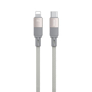 WK WDC-47 Magneto Series 1m PD35W Type-C to 8 Pin Fast Charging Magnetic Data Cable(Grey)