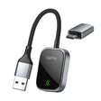 USB, USB-C / Type-C Dual Interface Wired to Wireless Car CarPlay Box Adapter for iPhone(Black) - free shipping - PMC Jewellery - Order now!