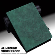For Honor Pad X9 Peacock Embossed Pattern Leather Tablet Case(Green)
