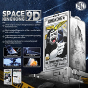 For iPhone 16 Plus / 15 Plus WK WTP-087 Space King Kong 9D Curved HD Tempered Glass Screen Protector