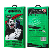 For iPhone 16 / 15 WK WTP-088 Space King Kong 9D Curved 28 Degree Privacy Tempered Glass Film