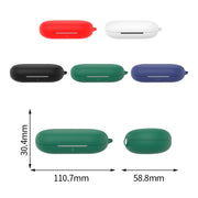 For Anker Soundcore V20i Wireless Earphone Silicone Protective Case(Green)