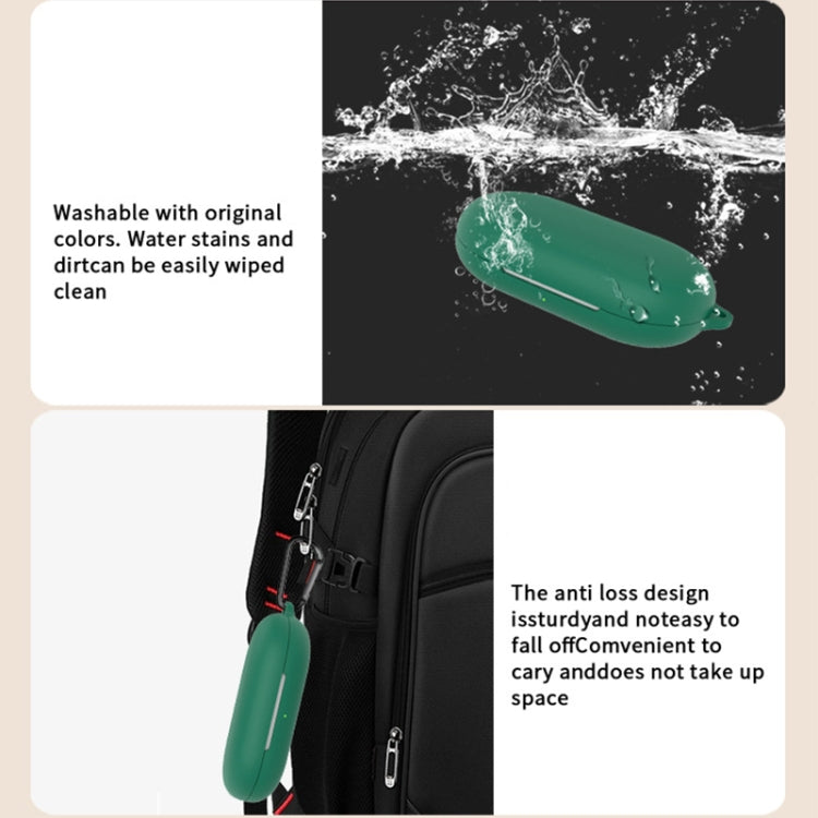 For Anker Soundcore V20i Wireless Earphone Silicone Protective Case(Green)