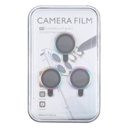 For iPhone 16 Pro / 16 Pro Max Metal Tempered Glass Back Camera Film(Colorful)