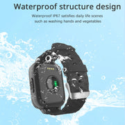 RF-V52-A 1.85 inch Screen GPS Smart Tracker WatchBand Support SOS Call / Wellness Tracking For Asia / Europe / Africa / Australia(Red)