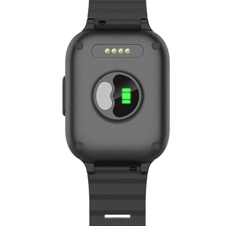 RF-V52-B 1.85 inch Screen GPS Smart Tracker WatchBand Support SOS Call / Wellness Tracking For North America / South America(Black)