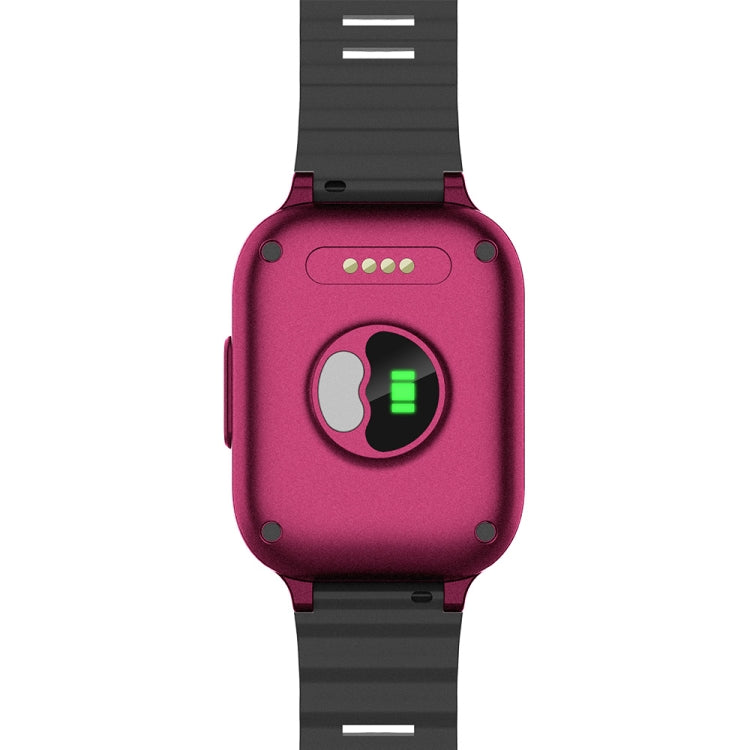 RF-V52-B 1.85 inch Screen GPS Smart Tracker WatchBand Support SOS Call / Wellness Tracking For North America / South America(Red)