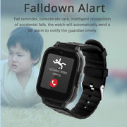 RF-V52-B 1.85 inch Screen GPS Smart Tracker WatchBand Support SOS Call / Wellness Tracking For North America / South America(Red)