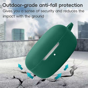 For Xiaomi Redmi Buds 6 Play Headset Silicone Protective Case(Green)
