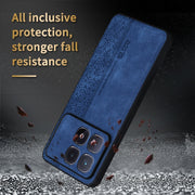 For Redmi K70 Ultra AZNS 3D Embossed Skin Feel Phone Case(Sapphire Blue)