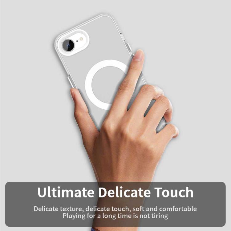 For iPhone 16e Candy Magsafe PC Hybrid TPU Phone Case(White) - free shipping - PMC TechLife - Order now!