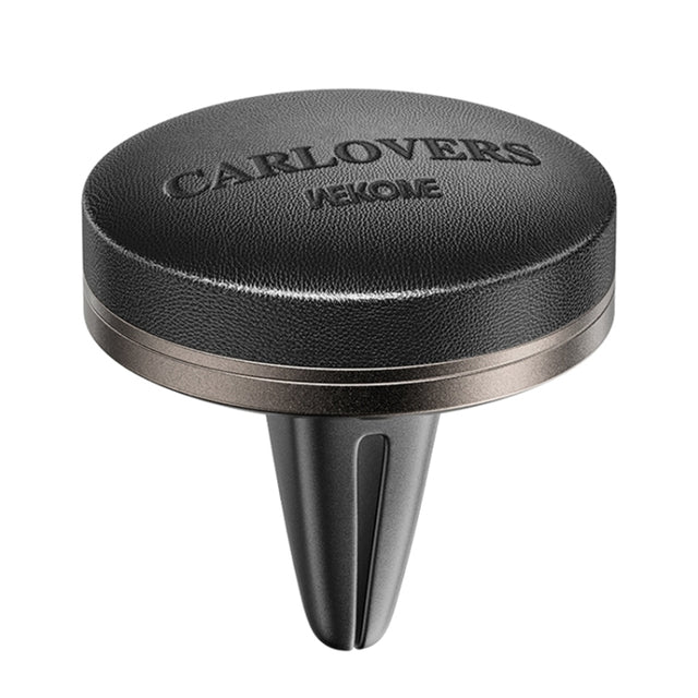 WEKOME WT-CA07 K-Captain Genuine Leather Solid Car Aroma Diffuser(Black)