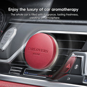 WEKOME WT-CA07 K-Captain Genuine Leather Solid Car Aroma Diffuser(Black)