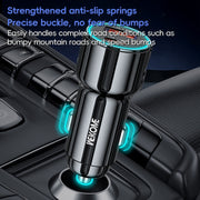 WEKOME WP-C49 Pop Digital Series USB, USB-C / Type-C 63W Fast Car Charger(Tarnish)