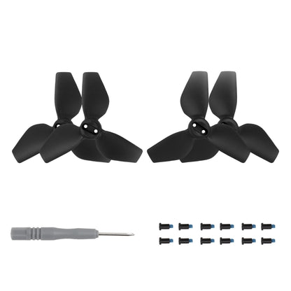 For DJI Neo Sunnylife 2016S Drone Color 3-Blade Propeller, Quantity:2 pairs(Black) - free shipping - PMC Jewellery - Order now!