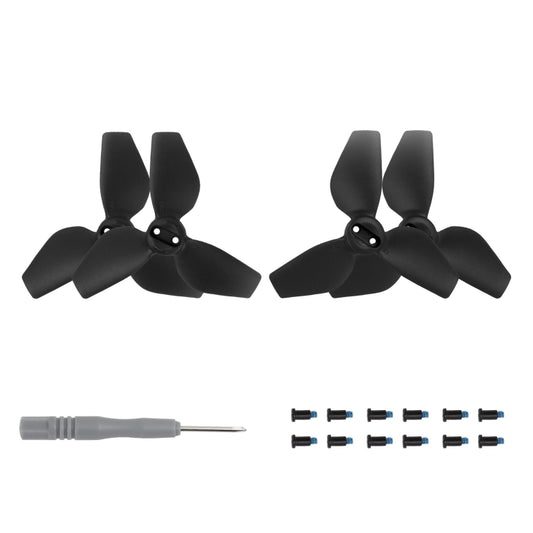 For DJI Neo Sunnylife 2016S Drone Color 3-Blade Propeller, Quantity:2 pairs(Black) - free shipping - PMC Jewellery - Order now!