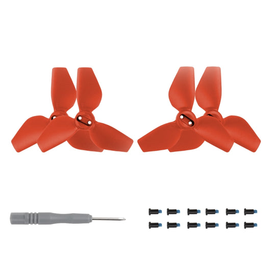 For DJI Neo Sunnylife 2016S Drone Color 3-Blade Propeller, Quantity:2 pairs(Red) - free shipping - PMC Jewellery - Order now!