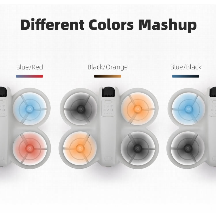 For DJI Neo Sunnylife 2016S Drone Color 3-Blade Propeller, Quantity:2 pairs(Blue) - free shipping - PMC TechLife - Order now!