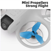 For DJI Neo Sunnylife 2016S Drone Color 3-Blade Propeller, Quantity:2 pairs(Red)