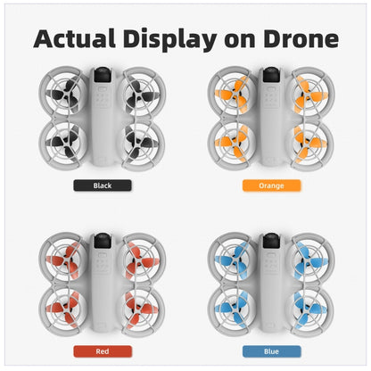 For DJI Neo Sunnylife 2016S Drone Color 3-Blade Propeller, Quantity:2 pairs(Black) - free shipping - PMC Jewellery - Order now!