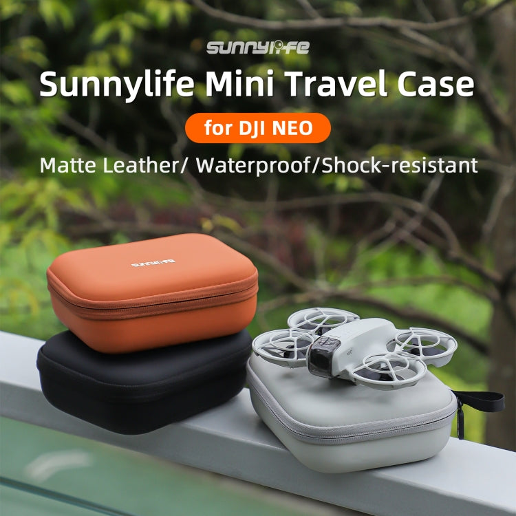 For DJI Neo Sunnylife Body Storage Case Box Suitcase(Grey)