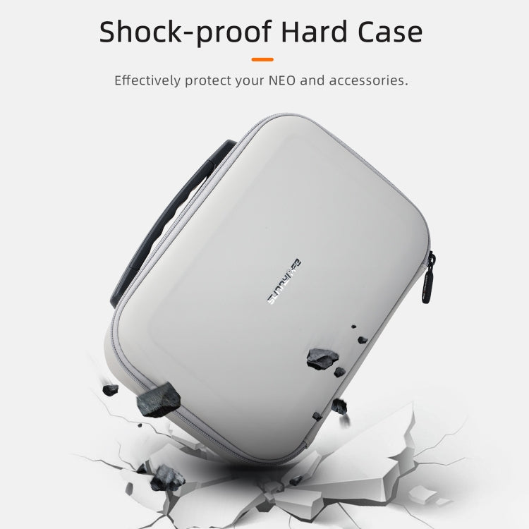 For DJI Neo Sunnylife Drone Batteries Kit Storage Case Box Suitcase(Orange) - free shipping - PMC TechLife - Order now!