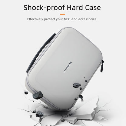 For DJI Neo Sunnylife Drone Batteries Kit Storage Case Box Suitcase(White) - free shipping - PMC Jewellery - Order now!