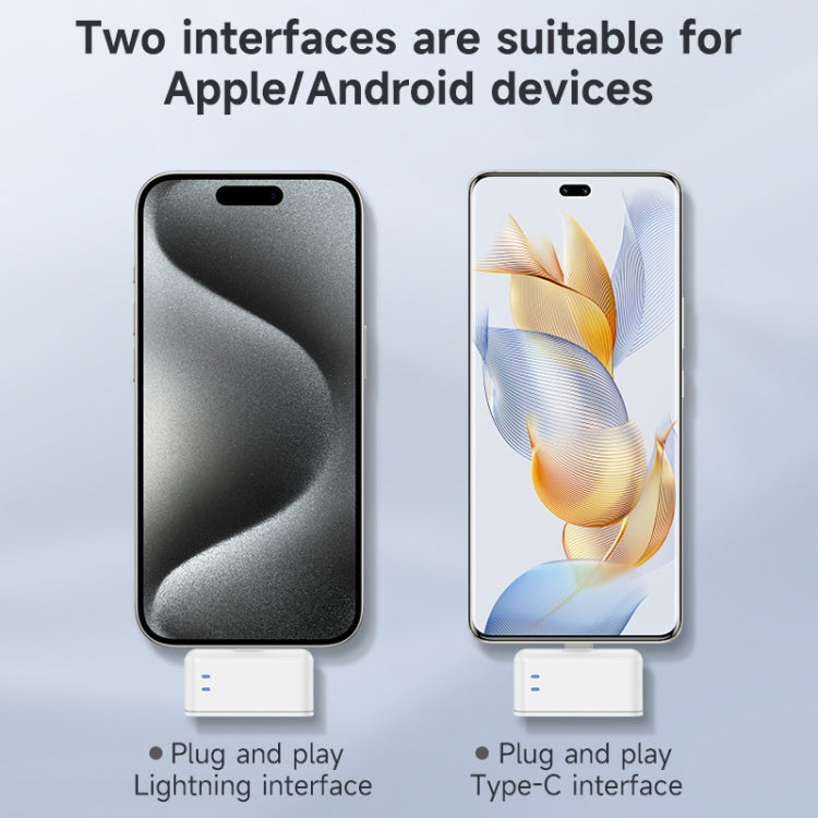 SX88 1 TX + 2 RX Smart Noise Reduction Lavalier Wireless Microphone, Specification:Type-C(Silver) - free shipping - PMC Jewellery - Order now!