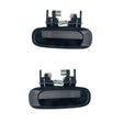 2 PCS Car Rear Door Outside Handle 69240-02040+69240-02040 for Toyota Corolla 1998-2002 - Door Handles by PMC TechLife | Online Shopping South Africa | PMC TechLife | Buy Now Pay Later Mobicred