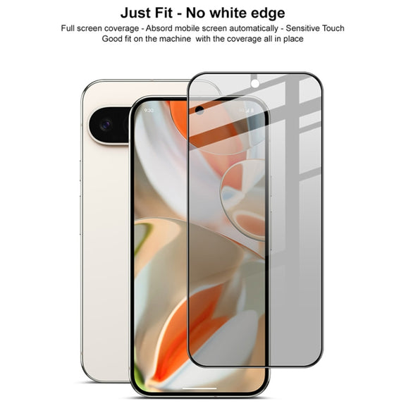 For Google Pixel 9 Pro XL imak HD Full Screen Anti-spy Tempered Glass Protective Film