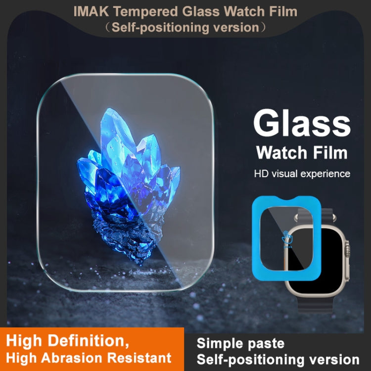 For Redmi Watch 5 Lite imak Tempered Glass Watch Film, Self-positioning Version