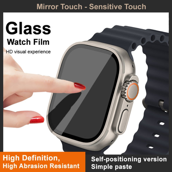For Redmi Watch 5 Lite imak Tempered Glass Watch Film, Self-positioning Version