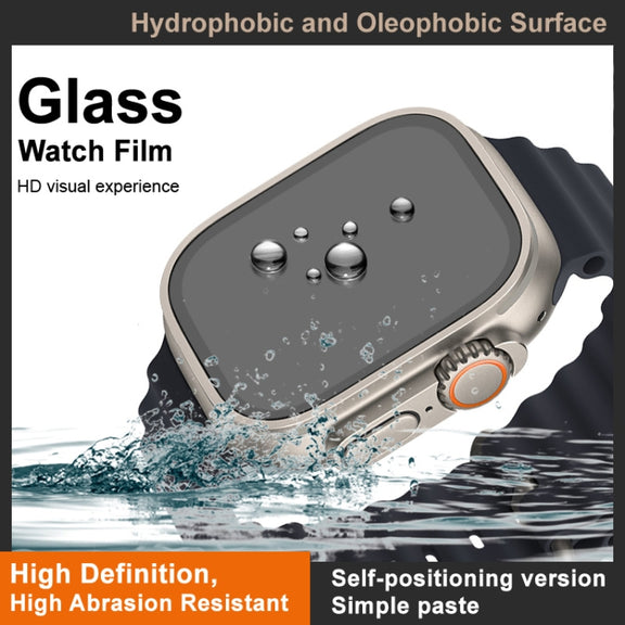 For Redmi Watch 5 Lite imak Tempered Glass Watch Film, Self-positioning Version