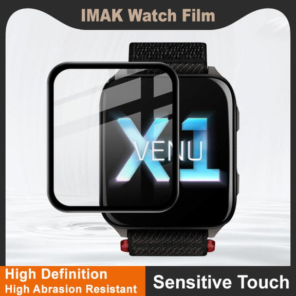 For Garmin Venu X1 imak Plexiglass HD Watch Protective Film