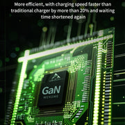WK WP-U157 67W USB-C / Type-Cx2, USB GaN Fast Charger, Plug Type:EU Plug(Yellow)
