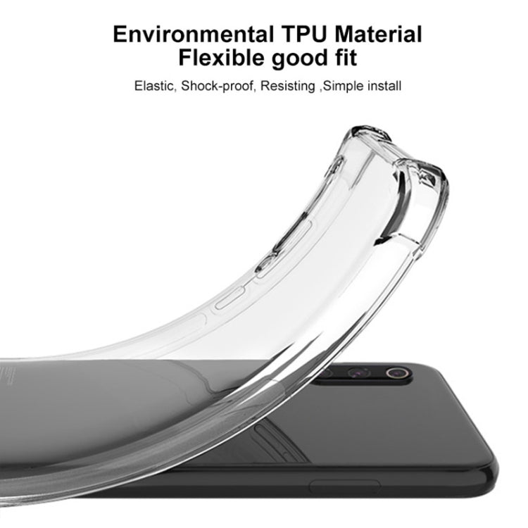 For Tecno Spark Go 2023 IMAK UX-4 Series Four-corner Shockproof Phone Case(Transparent) - Tecno Cases by imak | Online Shopping South Africa | PMC TechLife | Buy Now Pay Later Mobicred