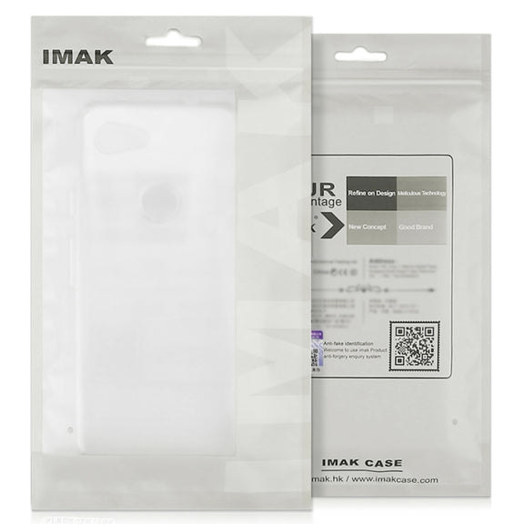 For Tecno Spark Go 2023 IMAK UX-4 Series Four-corner Shockproof Phone Case(Transparent)