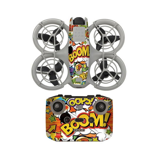 For DJI Neo Drone Body Remote Control Protective Sticker(Graffiti Boom) - free shipping - PMC Jewellery - Order now!