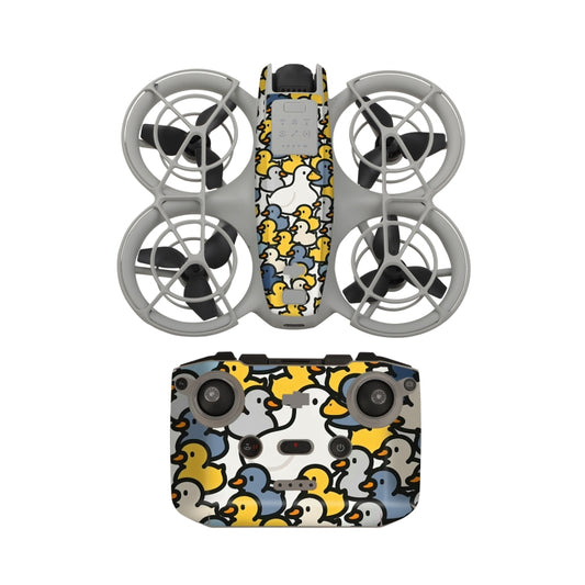 For DJI Neo Drone Body Remote Control Protective Sticker(Cute Ducks) - free shipping - PMC Jewellery - Order now!