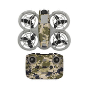 For DJI Neo Drone Body Remote Control Protective Sticker(Desert Camo)