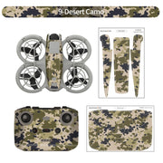 For DJI Neo Drone Body Remote Control Protective Sticker(Desert Camo)