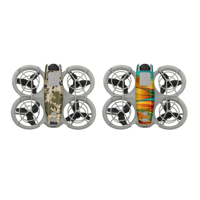 For DJI Neo 2pcs Combo Drone Body Protective Stickers(Desert Camo + Painting)