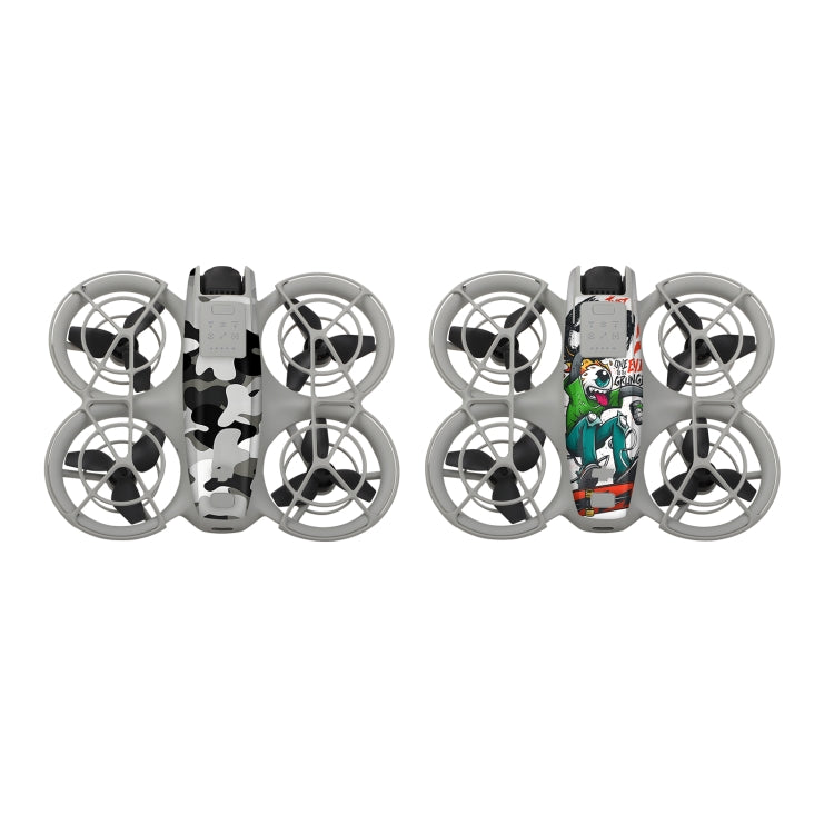 For DJI Neo 2pcs Combo Drone Body Protective Stickers(Dark Camo + Grunge Eyes) - free shipping - PMC TechLife - Order now!