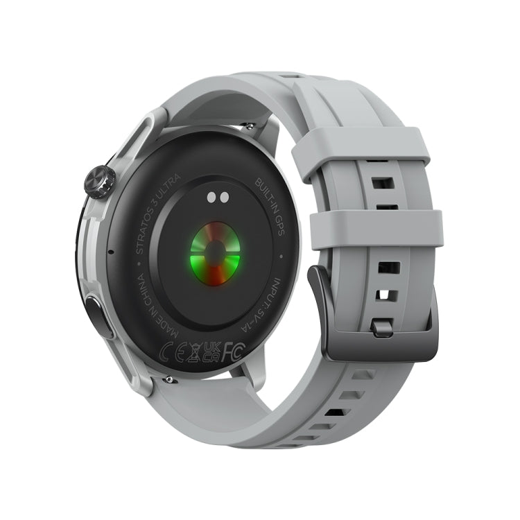 Zeblaze Stratos 3 Ultra 1.43 inch Screen Rugged Outdoor Sports GPS Smart Watch(Moon White)