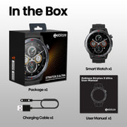 Zeblaze Stratos 3 Ultra 1.43 inch Screen Rugged Outdoor Sports GPS Smart Watch(Moon White)