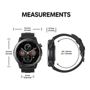Zeblaze Stratos 3 Ultra 1.43 inch Screen Rugged Outdoor Sports GPS Smart Watch(Moon White)