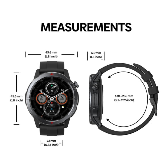 Zeblaze Stratos 3 Ultra 1.43 inch Screen Rugged Outdoor Sports GPS Smart Watch(Moon White)