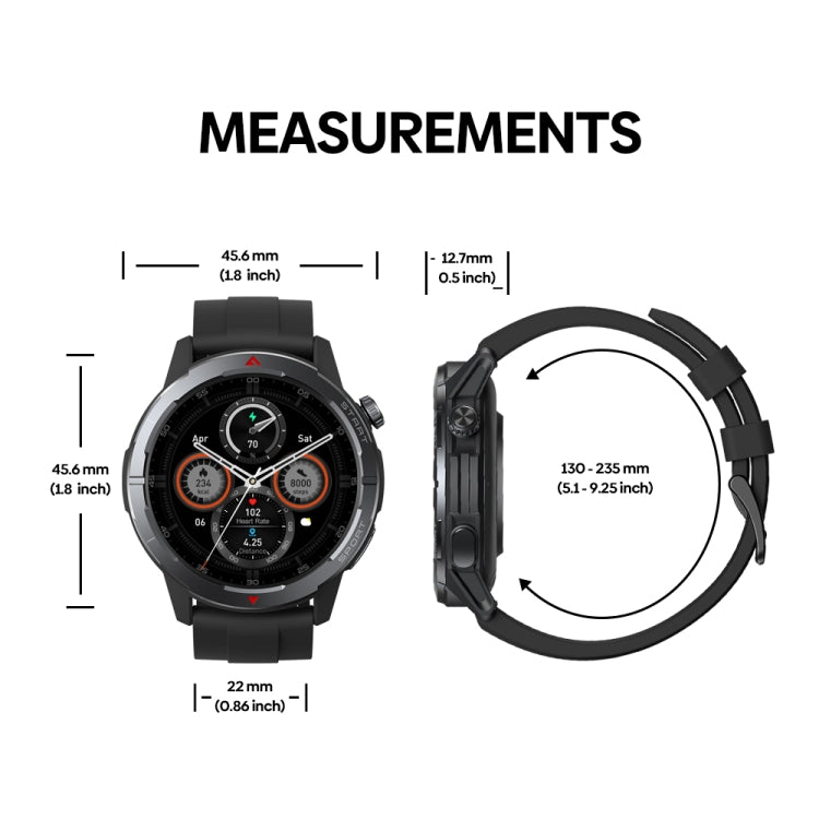 Zeblaze Stratos 3 Ultra 1.43 inch Screen Rugged Outdoor Sports GPS Smart Watch(Moon White)