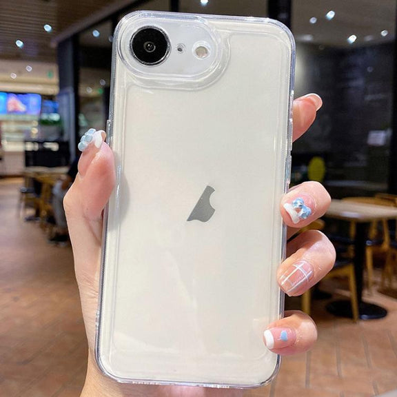 For iPhone 16e Space TPU Shockproof Phone Case(Transparent)